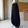 Pantalones de chándal de primavera para niñas, nuevo estilo 2026, pantalones casuales holgados de moda para estudiantes de secundaria, pantalones de pierna ancha de primavera y otoño para niños, pantalones deportivos