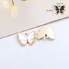 Em Estoque Coração Lua Estrela Gota de Óleo Liga DIY Pulseira Colar Brinco Pingente Chaveiro Acessório Material