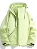 Mismo estilo que el conjunto de tres en uno para exteriores de la familia Luo, chaqueta tipo cáscara de dos piezas, ropa de manga larga cortavientos impermeable, chaqueta de alta gama, desmontable