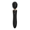 Vibrador feminino recarregável, bastão AV, bastão de massagem, masturbador de cabeça dupla, ovo vibratório, brinquedos sexuais para adultos