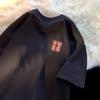 Playera de Verano de Manga Corta para Hombre Marca Trendy Ins Juventud Estilo Hong Kong Ping An Happy Ocio Moda Top Combinable