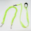 Corda de tração para cães de estimação, corda anti-mordida para cães, sem corrente para cães, uma para duas cordas à prova de explosão para cães, sem mão