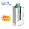 Portavasos de metal para venta al por mayor transfronteriza, estante de almacenamiento para pajillas y servilletas para tiendas de té de leche y cafeterías, portavasos de té de leche