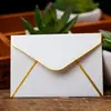 10*7.5cm Envelope para Cartão de Membro Cartão de Saudação Pequeno Mini Armazenamento Estampagem a Quente Estilo Ocidental Envelope VIP Atacado Em Estoque