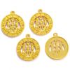 Redondo Marca Doze Constelações DIY Acessórios de Joalheria de Liga Pingente Retro Liga Pulseira Chaveiro Pequeno Pingente L408