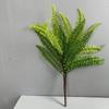 Simulação de fileira de folhas de samambaia grama samambaia grande planta de grama persa folha de samambaia grama de samambaia parede folha persa 20 folhas samambaia rabo de peixe