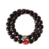 Pulsera de Bodhi Popular en Vivo de Material Viejo Suavemente Hervido, Signo del Zodiaco, Cuentas Budistas de Doble Círculo para Sostener en la Mano, Rosario al por Mayor para Hombres