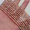 Pérolas Naturais de Água Doce Irregulares Pequenas Planas 3-4mm Roxo Contas Planas Colar Produto Semi-acabado DIY Contas Soltas Atacado