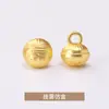 Botões Redondos de Metal Estilo Chinês Costurados à Mão para Roupas Tradicionais Chinesas, Terno Tang, Hanfu, Cheongsam Estilo Antigo Botões Costurados à Mão