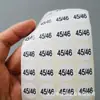 Adesivos Redondos com Diâmetro de 1,4cm, Adesivos de Tamanho de Roupa, Etiquetas de Tamanho de Roupa, Adesivos que Podem Ser Alterados com Qualquer Conteúdo