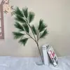 Pinheiro de Boas-Vindas Simulado Estilo Chinês Decoração de Ornamentos para Sala de Estar Estudo de Casa Adereços de Plantas Verdes Simuladas Cenário de Janela Mobiliário