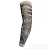 Manga de tatuaje Yiwu suministros de protección solar manga para brazo flor grande manga de tatuaje simulada manga de tatuaje