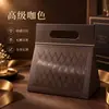 Caja de Regalo Plegable Triangular Portátil de una Pieza Creativa Empaque de Regalo Personalizado Transfronterizo Bolsa de Regalo de Color Sólido Bolsa de Regalo Complementaria