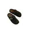 Sapatos femininos tipo mule Baotou para uso externo, novidade outono 2026, sapatos slip-on estilo francês de sola grossa