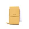 Cartera de Mujer Cremallera Sencilla Bolso Bandolera Color Sólido Simple Pequeño Fresco Gran Capacidad Punto Venta al Mayoreo