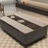 Tapete de mesa de chá de luxo e alta qualidade, à prova d'água e à prova de óleo, toalha de mesa de sala de estar sem lavagem, novo modelo 2025 protetor de superfície de mesa de jantar