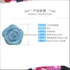 32 Rosas pentagonais de 2 pontas 8B01AA Ornamentos de flor Yao Ming são feitos à mão de poliéster de 6 mm com pequenas flores de 1 cm