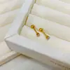 Brincos de Parafuso Mais Vendidos no Aliexpress Brincos Europeus e Americanos Ins Doce e Fofo Borboleta Coração Geométrico Brincos de Aço Titânio para Mulheres