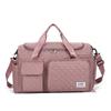 Bolsa de Viagem Transfronteiriça Atacado Grande Capacidade Leve Bordado Bolsa de Ginástica Separação Seca e Úmida Bolsa de Armazenamento Bolsa de Ombro para Sapatos
