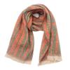Bufanda de Estilo Nuevo Comercio Exterior Europeo y Americano Otoño e Invierno Hilo Circular Barba Corta Geométrico Jacquard Bufanda Chal Fabricante Mayorista