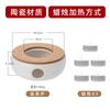Hervidor de Té Eléctrico de Cerámica de Alto Borosilicato al Por Mayor Resistente a Altas Temperaturas Hervidor Kung Fu Hervidor de Salud Hervidor de Vidrio de Llama Abierta para que Beba una Persona