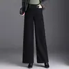 Pantalones Rectos Cálidos Versátiles para el Trabajo, Estilo Nuevo Otoño 2026 para Mujer, Pantalones Casuales Gruesos Adelgazantes de Cintura Alta a la Moda
