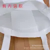 Impresión por transferencia de calor por sublimación pintado a mano en blanco simple pastoral bolsa de lona publicidad bolso de poliéster al por mayor 34 * 40cm