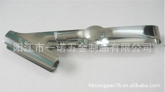 食品夹肠粉夹：210MM長，手柄最底部直徑21MM，夾子部份