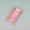 Silla de Playa Plegable en Miniatura para Ocio Modelo Juguete Accesorio de Decoración de Escena Regalo