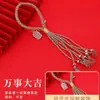 Cuerda de Mano Original de Boutique de Xizang para el Festival del Bote del Dragón Cuerda Tejida Terminada Nudo Pulsera Gruesa para Hombres y Mujeres Sentido Avanzado