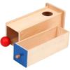 Materiales didácticos Montessori educación temprana juguetes educativos para bebés y niños pequeños caja de monedas con forma de emparejamiento educativo 0-2-3 años