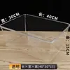 Caja Acrílica para Exhibición de Alimentos de Supermercado Caja para Snacks a Granel Caja de Almacenamiento de Plástico Transparente Caja de Exhibición Caja para Dulces Frutos Secos