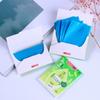 Pañuelos FacialesMarianne Té Verde Aceite Hidratante Absorbente de Grasa Película Azul Refrescante Papel Absorbente de Grasa Control de Grasa Facial Papel Eliminador de Grasa para Hombres y Mujeres