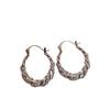 Agulha de prata Geométrica Amor Borboleta Brincos prata Série Metal Estilo Frio Elegante Elegante Ear Studs Moda High-end Ear Acessórios para Mulheres