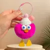 Chaveiro Pingente de Pelúcia de Pato Pequeno com Olhos Grandes Criativo e Peculiar, Decoração Divertida de Pelúcia para Mochilas para Amigos e Casais