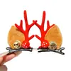 Pinzas para el Cabello de Navidad Diademas Pinzas para Niñas Fiesta Ambiente de Adulto Diademas Lindas Pinzas para el Cabello de Cuernos Accesorios