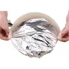 Cubierta Aislante de Papel de Aluminio Cubierta de Película de Papel de Aluminio de Grado Alimenticio Cubierta Aislante Refrigerador Microondas Cocina Conservación Aislamiento Película Autocalentable
