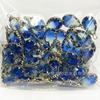 Moda Cristal de Tierras Raras 10*14mm Fondo Plano Gota de Agua Colgante Individual Tendencia Accesorios para Joyería DIY Materiales Hechos a Mano