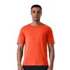 2026 Camiseta Leve Masculina Solta Primavera e Verão Esportiva Secagem Rápida Manga Curta Corrida Sem Costura Roupa de Secagem Rápida Transfronteiriça Tamanho EUA