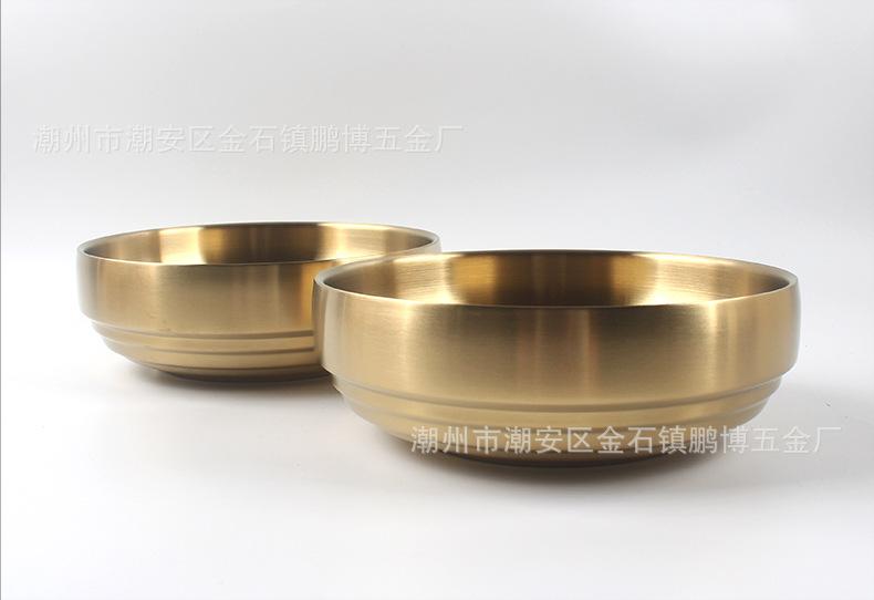 金色加厚冷面碗10