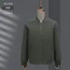 Chamarra cortavientos con cuello alto ropa de trabajo personalizada tienda 4S hombres y mujeres primavera y otoño modelo delgado chamarra impermeable a prueba de viento para exteriores impresión