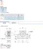 Componente de Soporte de Tornillo de Bola C E-Tlk8Tlf54 Perfil Bajo Bsv64Buv75Leb65D6 10S12 15E20