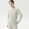 Caxemira luxuosa! Suéter 100% cashmere para mulheres, com gola redonda, tricô grosso e design de cor sólida, perfeito como camada base