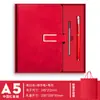 Cuaderno A5 Personalizado Oficina de Negocios Piel Suave Alto Valor Engrosado Hebilla Magnética Bloc de Notas de Conferencia con Logo Imprimible