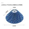 Cúpula Plissada Estampada em Tecido Lâmpada de Mesa de Chão de Cabeceira Estilo Ins Y2K Nova Cúpula Dobrável de Tecido Chinês
