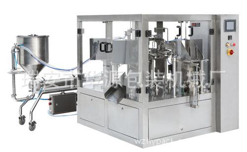 GD6/8-200Y给袋式液体酱体计量包装生产线