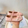 Zapatos Hanfu para Niñas Zapatos para Niños para Combinar con Falda Ma Mian Zapatos de Suela Blanda Estilo Chino de Primavera y Verano Zapatos de Cuero Pequeños Zapatos de Estilo Antiguo Zapatos Bordados para Niños