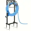 Soporte de Pared para Manguera de Jardín Transfronterizo, Soporte Extraíble, Estante Vertical para Almacenamiento de Manguera de Pistola de Agua, Estante Decorativo para Jardín