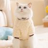 Ropa para gatos otoño e invierno cálida gato sin pelo forro polar de oveja se puede tirar de dos patas cachorro mascota gato ropa