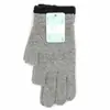 Guantes de Invierno Gruesos para Mujer de Dos Dedos 2026, Color Sólido para Adultos, Guantes Cálidos de Lana para Exteriores, Venta al por Mayor